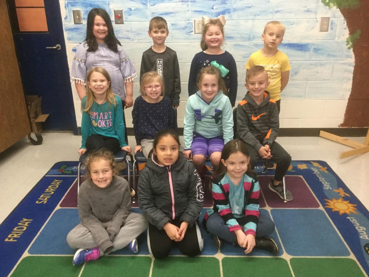 First grade Little Leopards of the Month