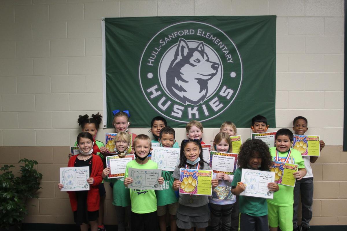 Hull-Sanford second graders recognized