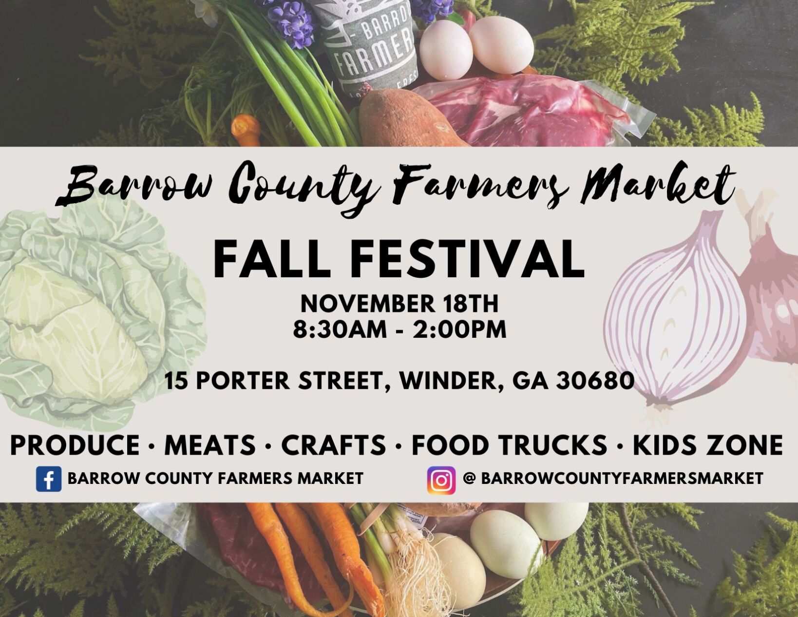 Barrow County Farmers Market to host Fall Festival Nov. 18 News