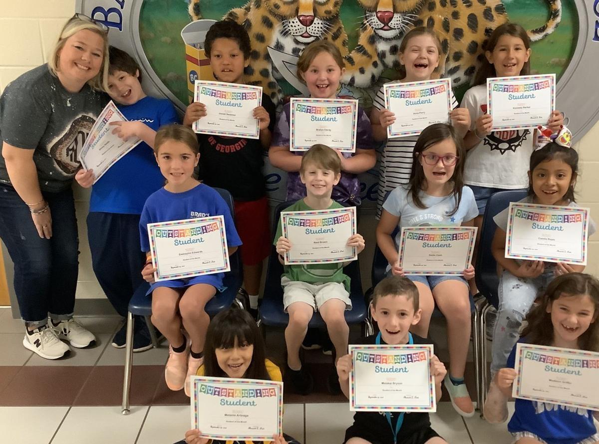 SECOND GRADERS NAMED