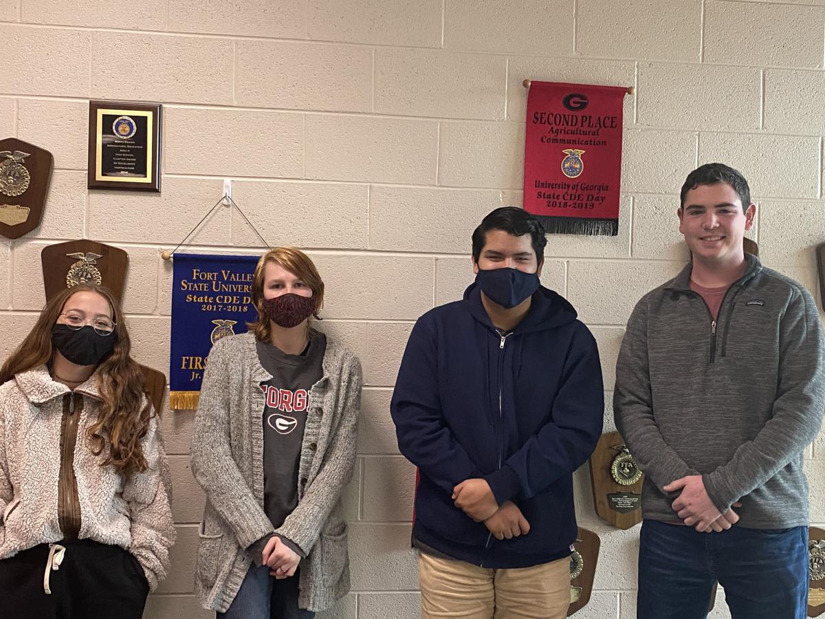 MCHS FFA floriculture team takes fourth in area