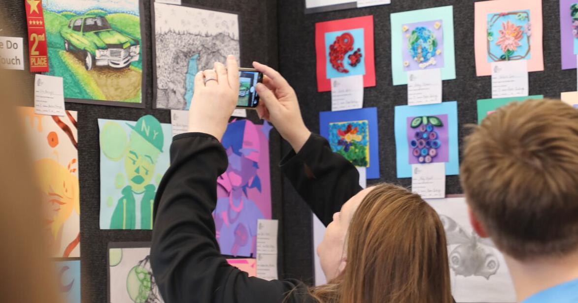 Student artists shine at Jackson County art show for middle and high schools