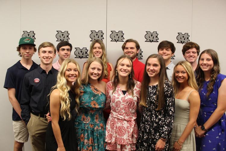 Gold Scholar Athletes (94.5-100 average)