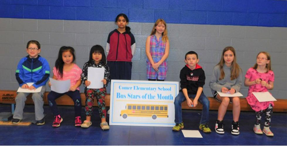 Comer ‘Bus Stars of the Month’