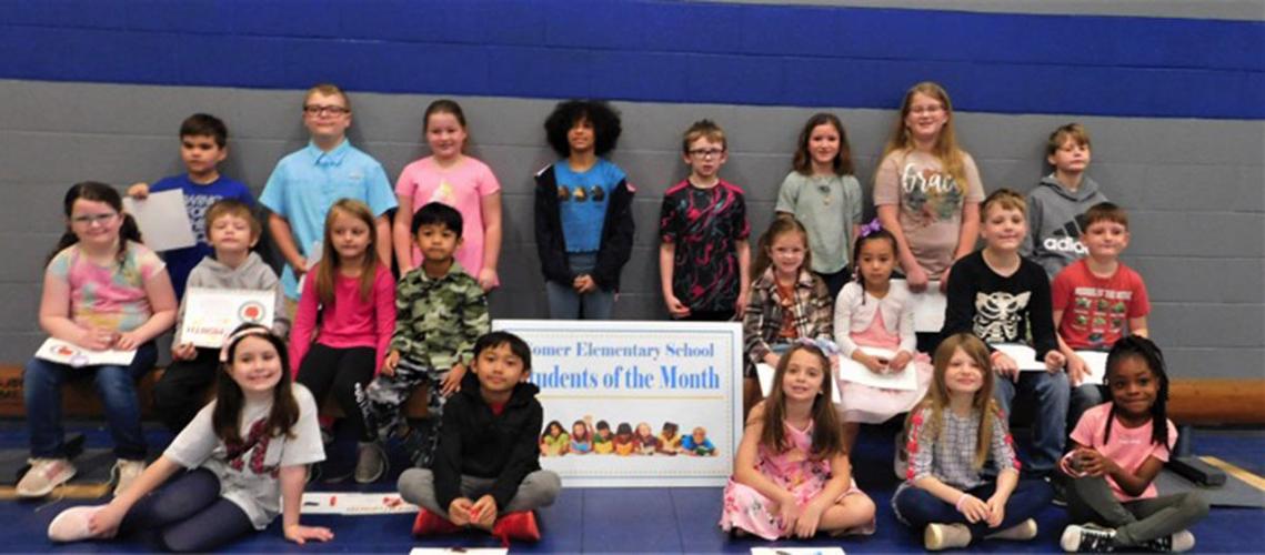 Comer Elementary ‘STAR Students of the Month’