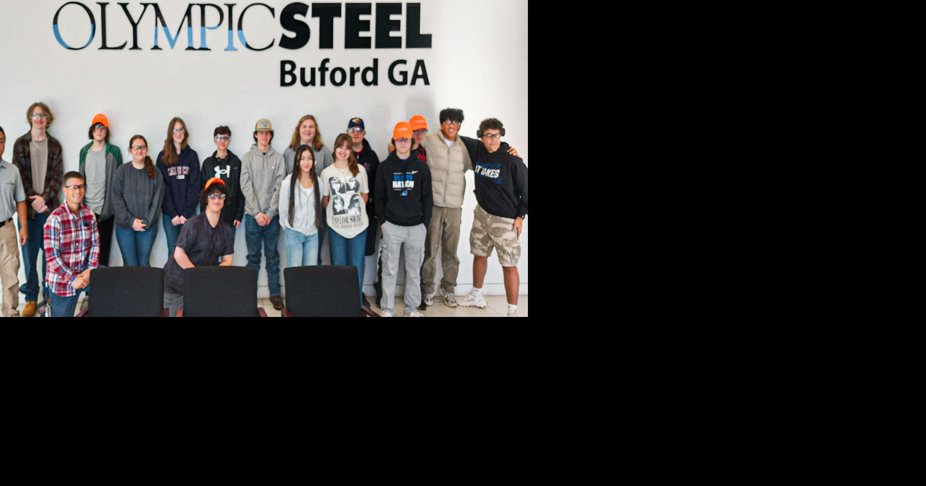 BASA, Sims Academy engineering students tour Olympic Steel | School ...