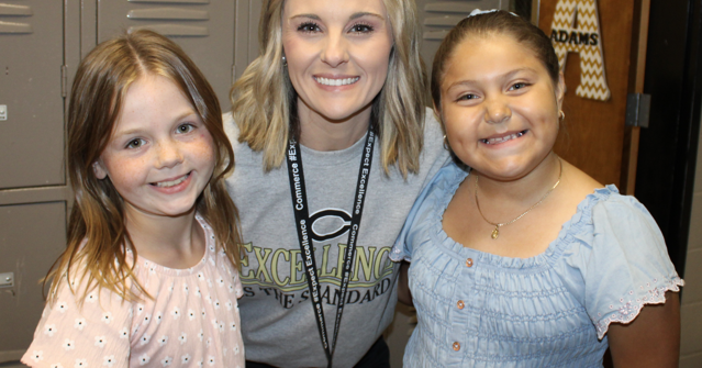 Commerce students return for first day of school