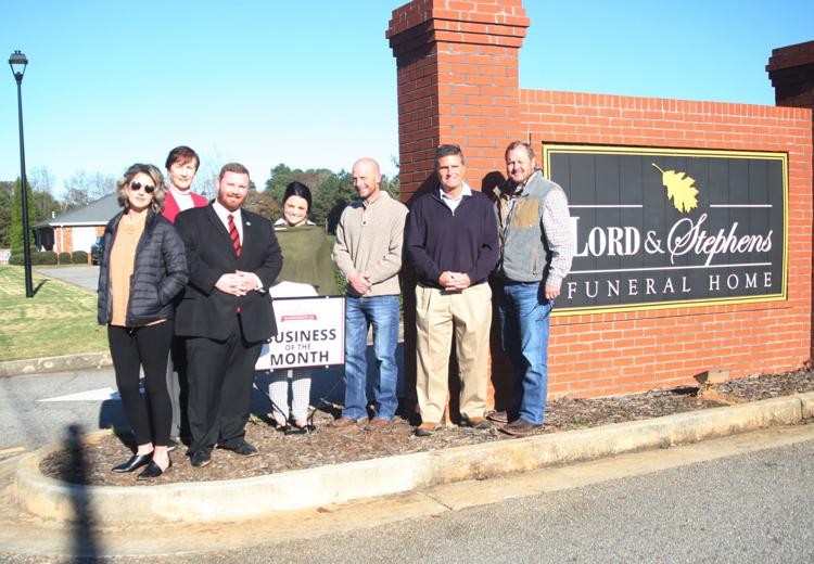 Lord & Stephens Funeral Home named Chamber ‘Business of the Month