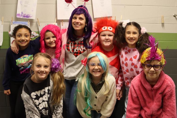 Eagles Wig Out for Literacy: EJES crushes 90,000-minute reading goal ...