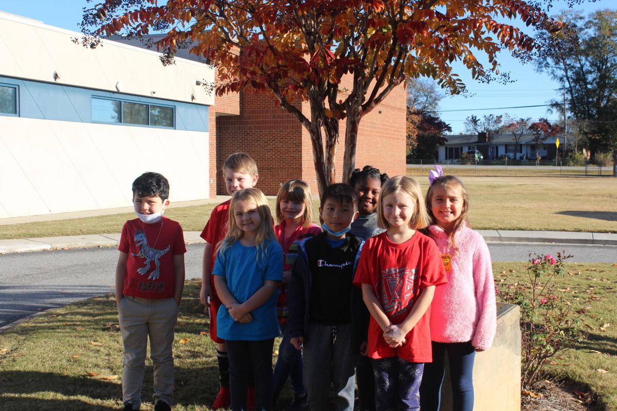 Comer Students of the Month (first grade)