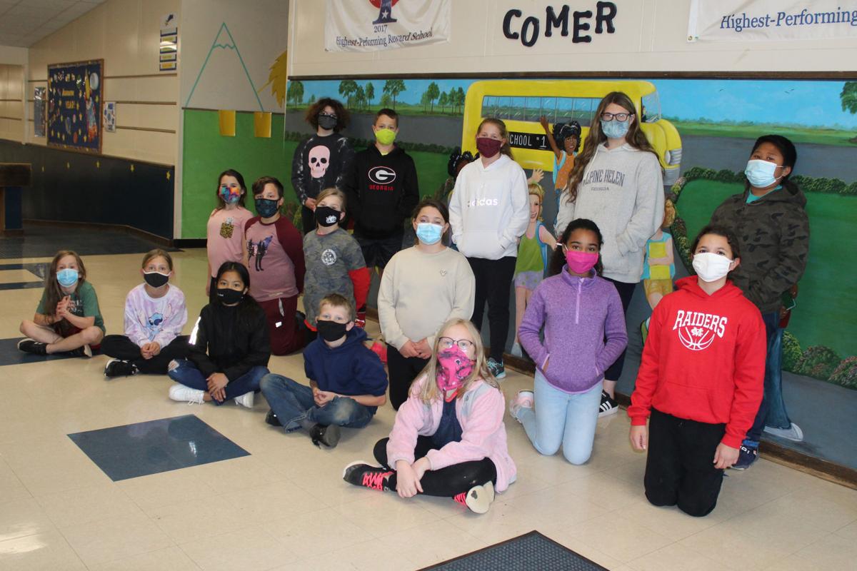 Comer ‘Students of the Month’ (Fifth grade)