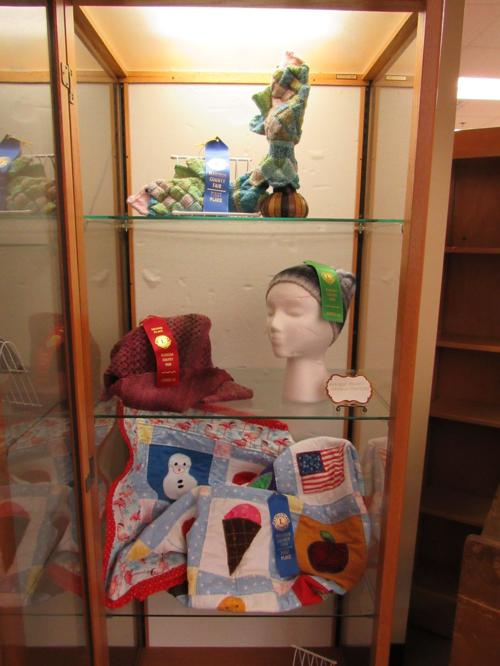Madison County Needlecrafters display work at fair