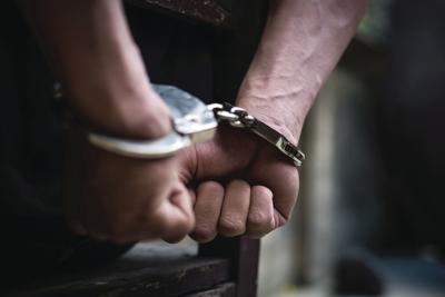 Man in Handcuffs-graphic