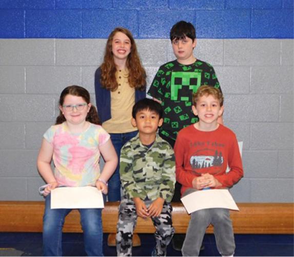 Comer Elementary Young Georgia Authors grade level winners