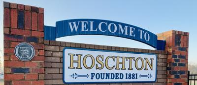 New Hoschton sign