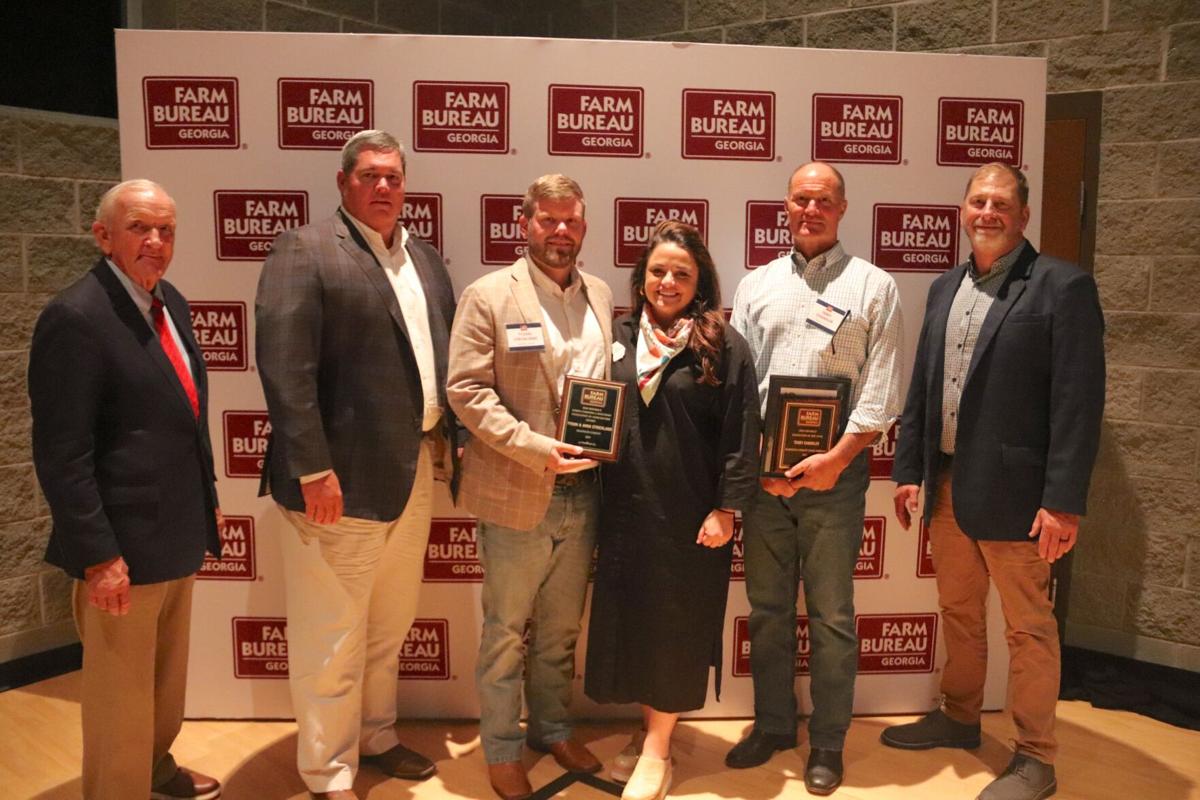 Madison County Farm Bureau members receive GFB district awards