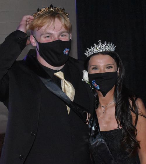CROWNED PROM KING AND QUEEN