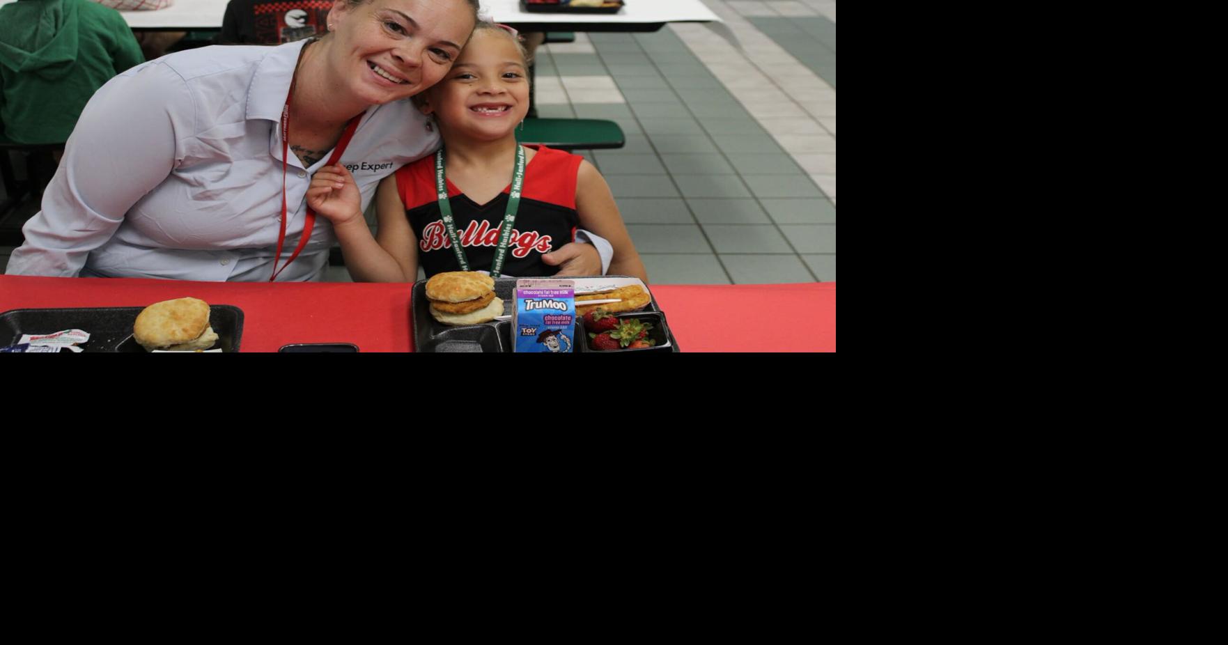 HSES first-graders and parents gather for breakfast