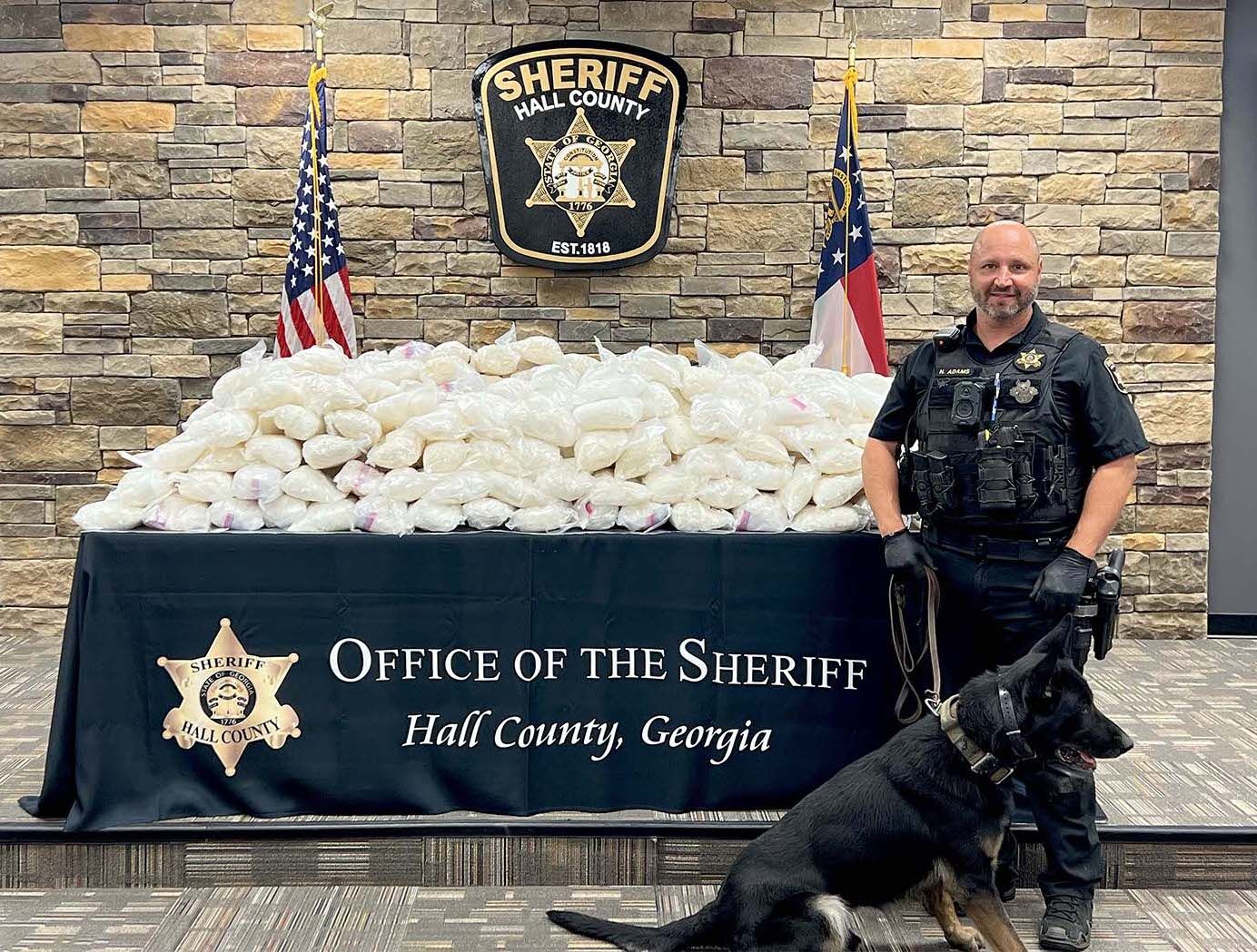 HCSO seizes $22.5 million in methamphetamine hidden in shipment of ...