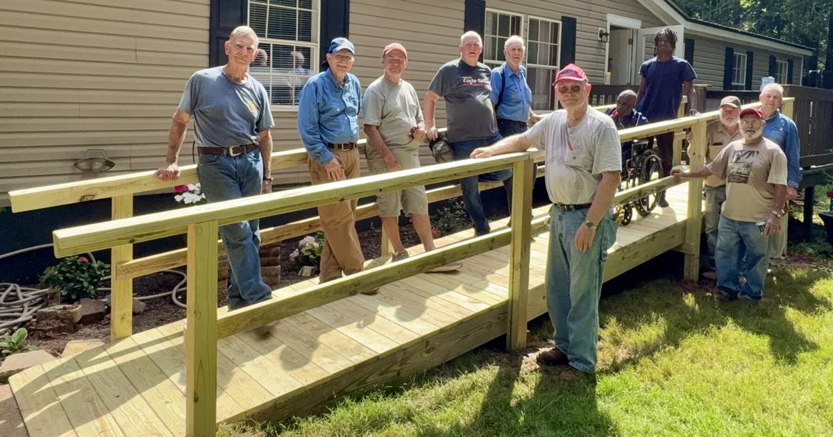 Vip Plcb Ramp Rotary constructs ramp for Smith Family | Features | mainstreetnews.com