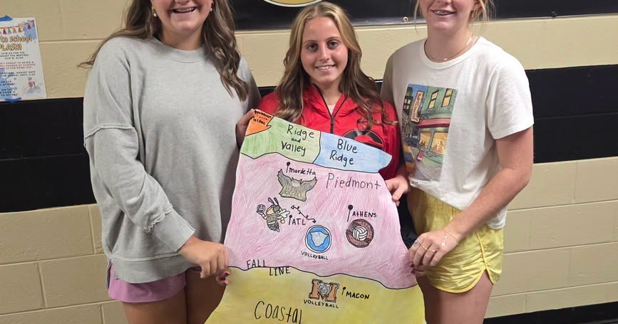 Eighth graders put Georgia on the map