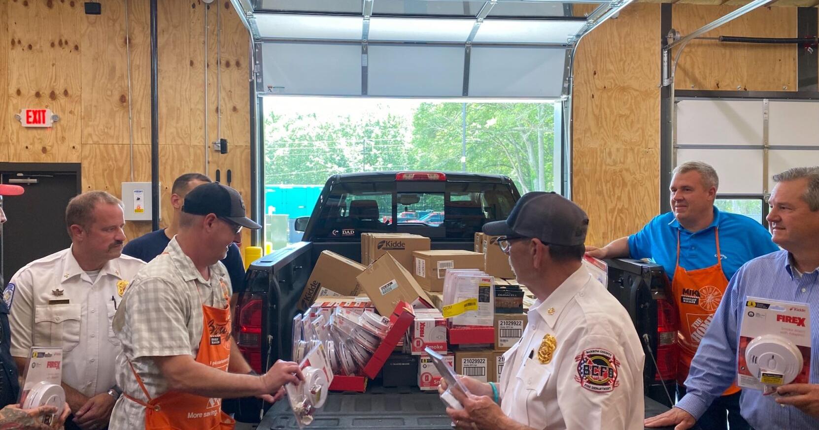 Barrow County FD receives grant funds from The Home Depot Foundation - Vimarsana News