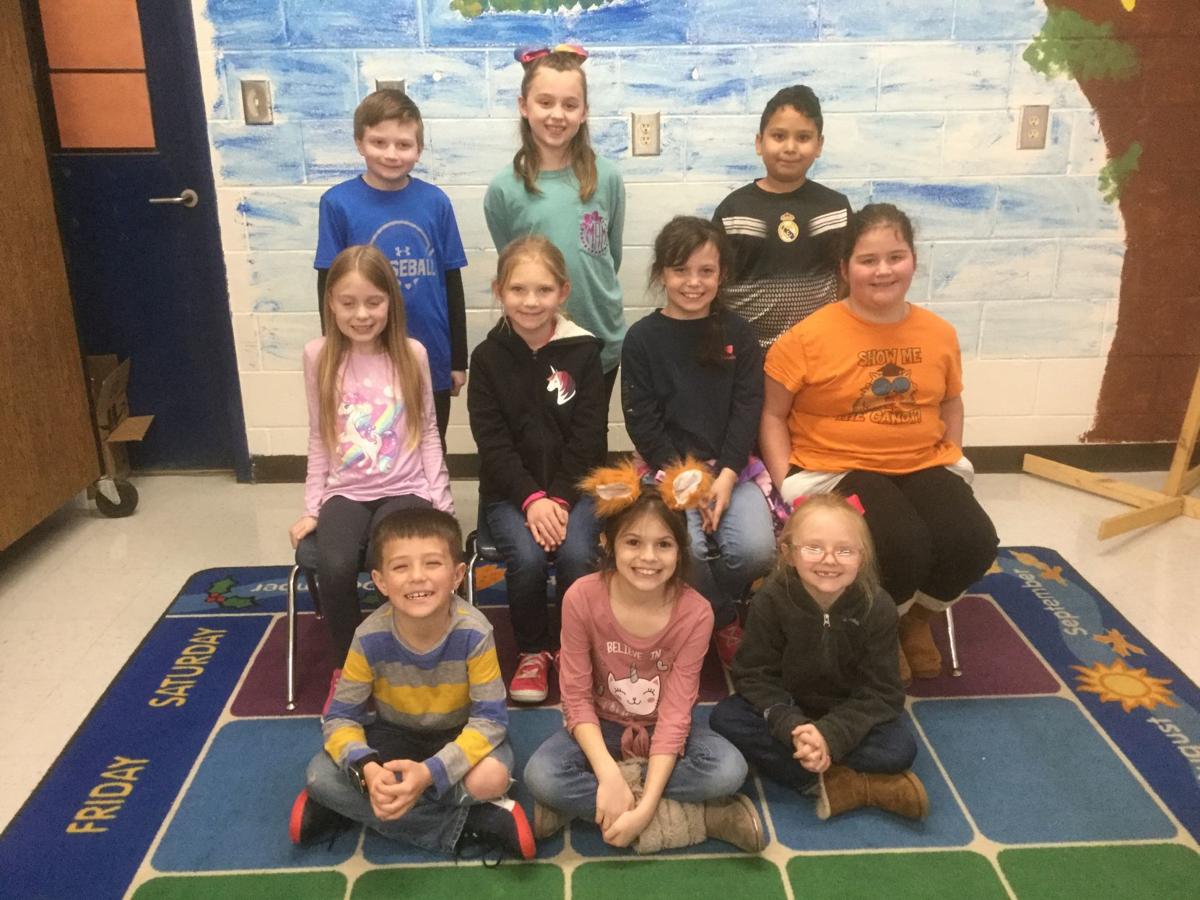 Second grade Little Leopards of the Month