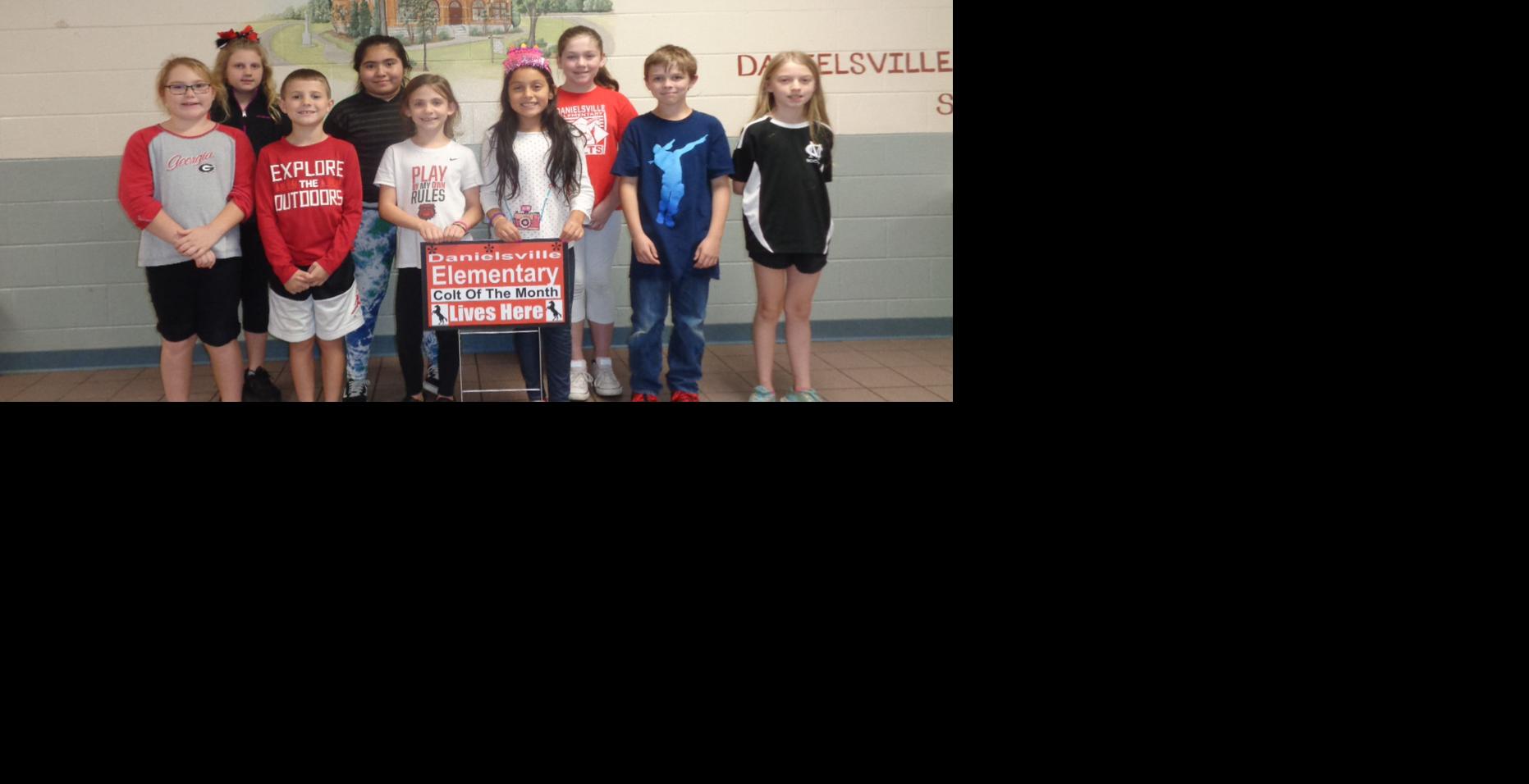 PHOTOS Danielsville Colts of the Month School