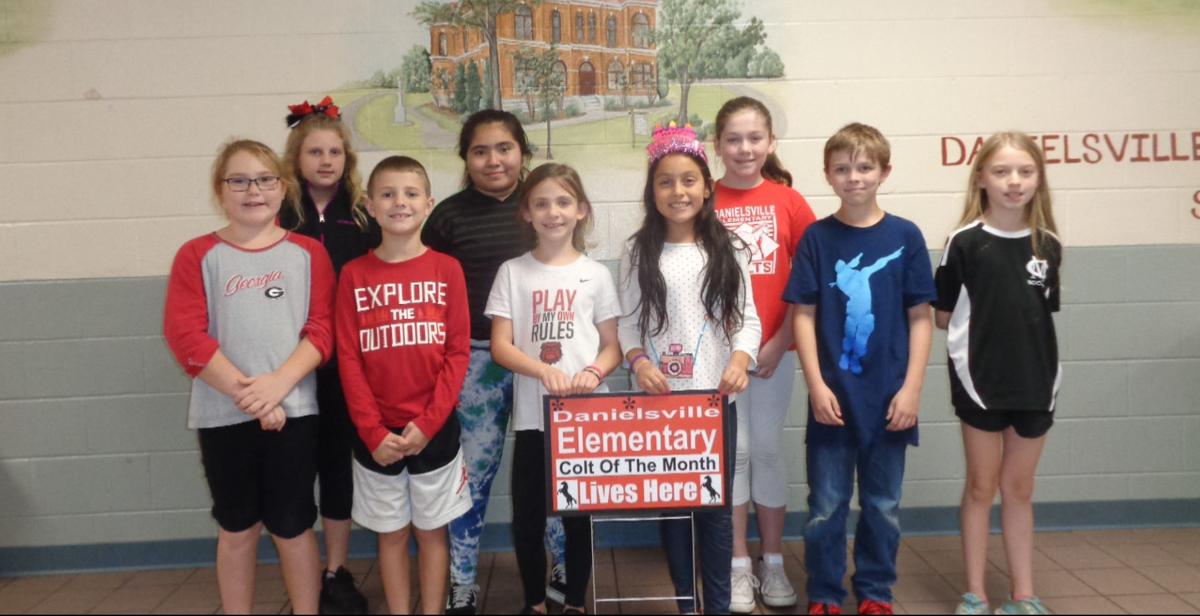 PHOTOS Danielsville Colts of the Month School