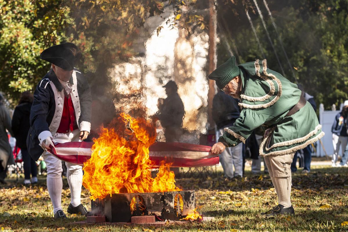 Annual veterans Day observance event hosted by DAR in Winder