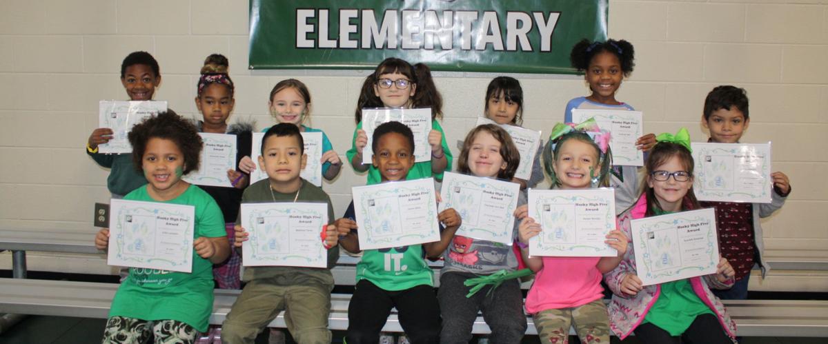 Hull-Sanford Husky High Five winners (K-2)