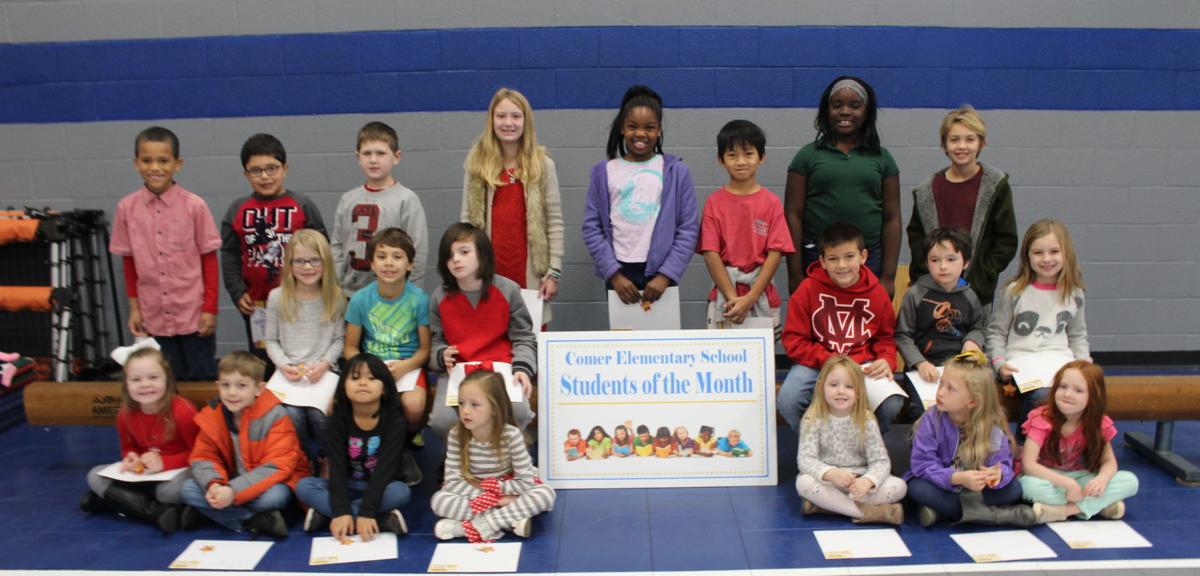 Comer ‘Students of the Month’