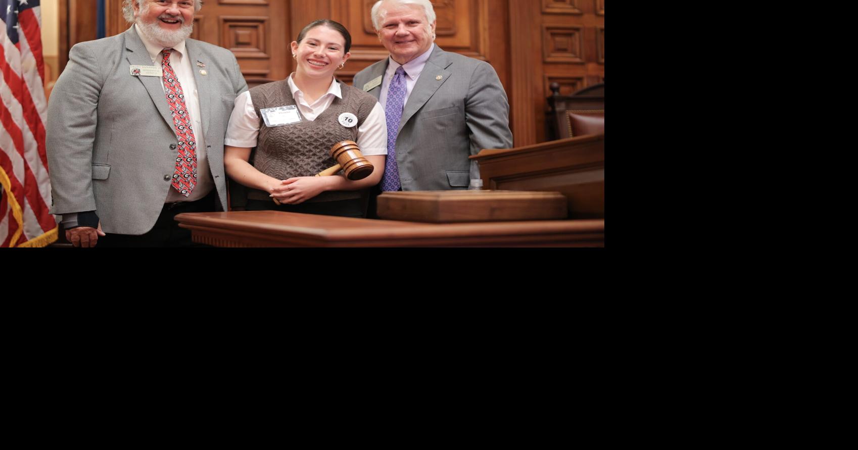 Commerce freshman serves as page in Georgia House of Representatives