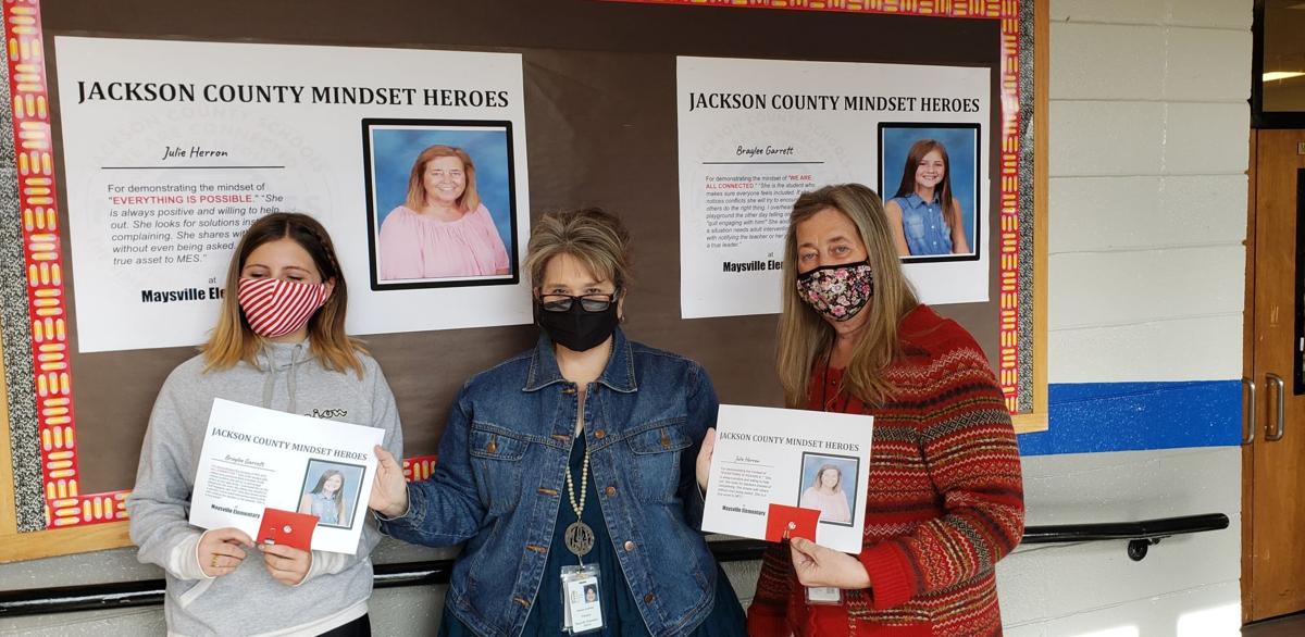 Student, teacher recognized for ‘Mindset’