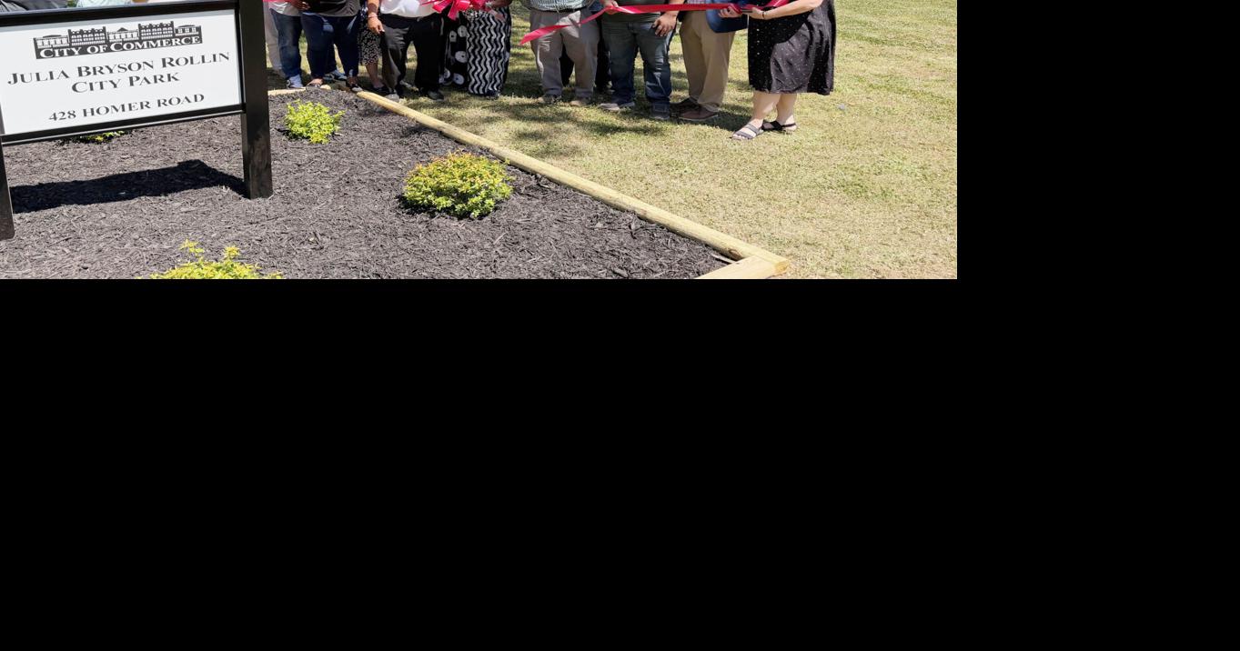 Commerce dedicates new park to former teacher By Mike Buffington mike@mainstreetnews.com Apr 22, 2026 6 mins ago