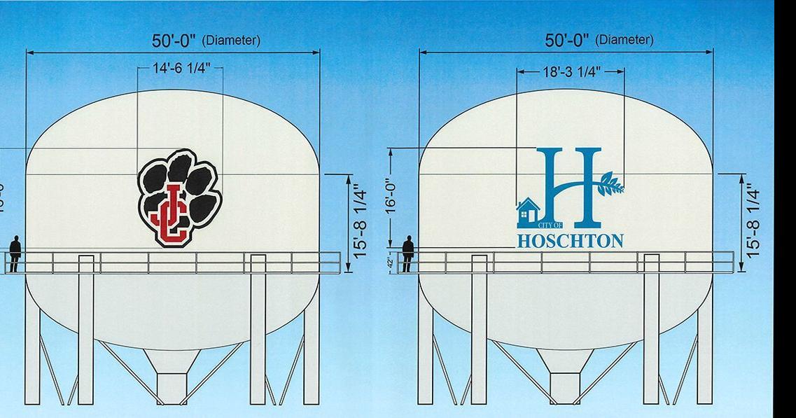 Hoschton water tower project approximately a month ahead of schedule