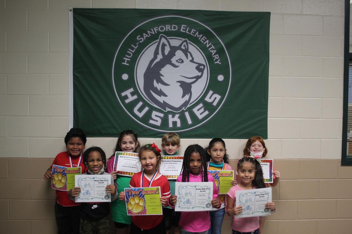 Hull-Sanford first graders honored