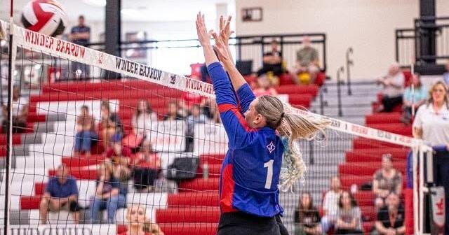 Lawrence honored for 300th win as Jefferson volleyball picks up three victories