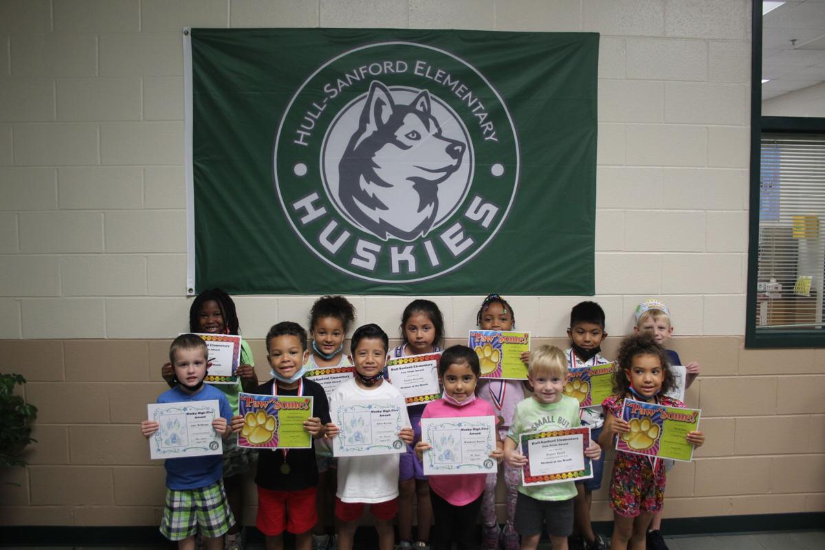 Hull-Sanford kindergartners recognized