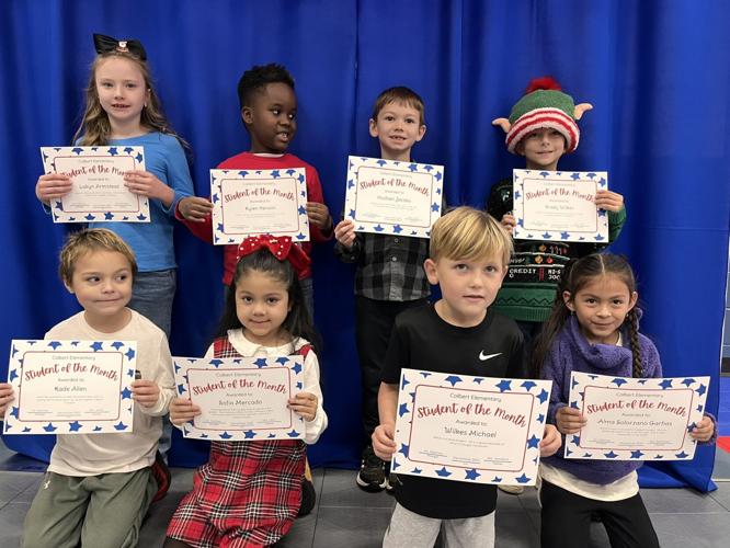 Colbert Elementary recognizes students for November and December