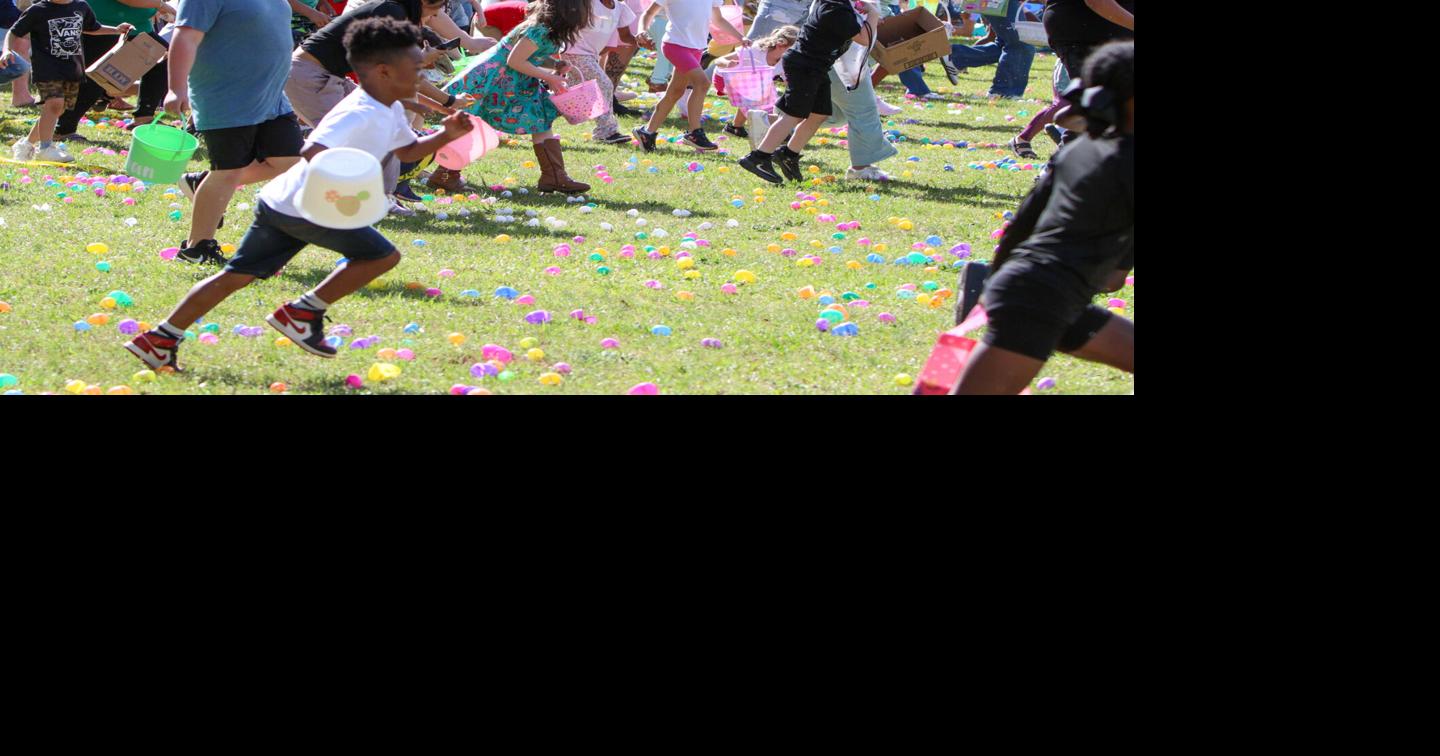 Commerce egg drop held Sunday at Chaney Park