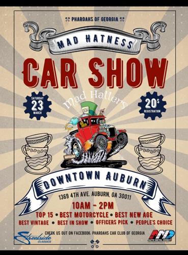 Mad Hatness Car Show set for March 23 in auburn