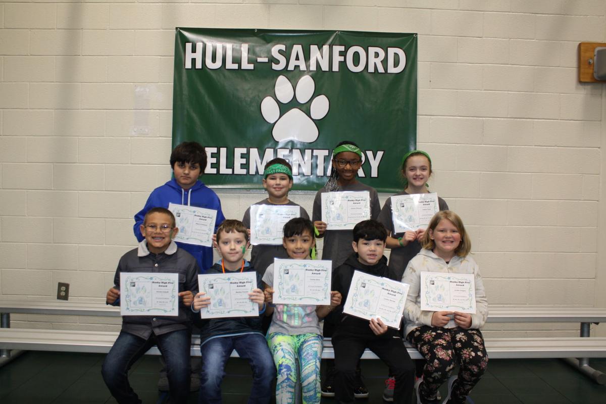 Hull-Sanford Husky High Five winners (3-5)