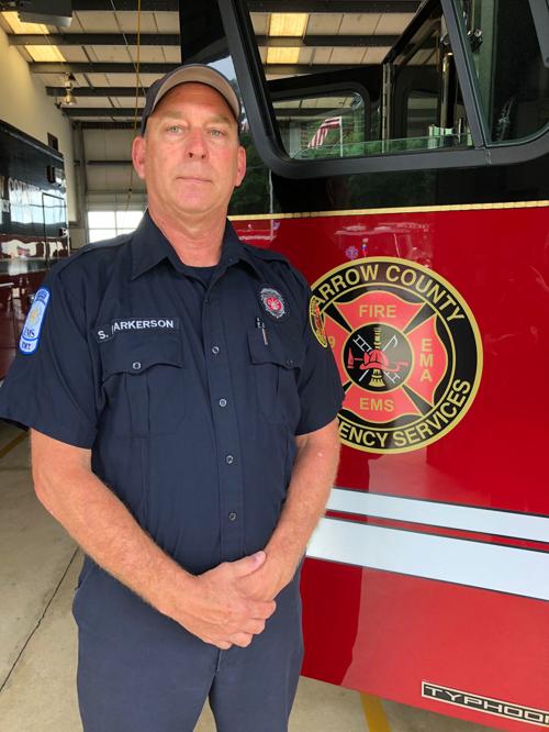 PHOTO: Parkerson retires after 39 years of fire service