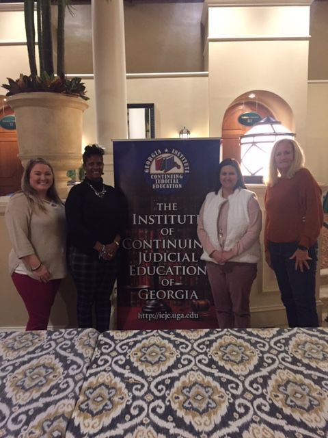 Court clerks complete training