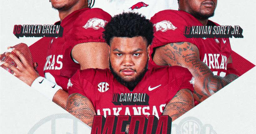 Ball, Green, Sorey Jr. set to join Pittman at SEC Media Days Thursday in Atlanta