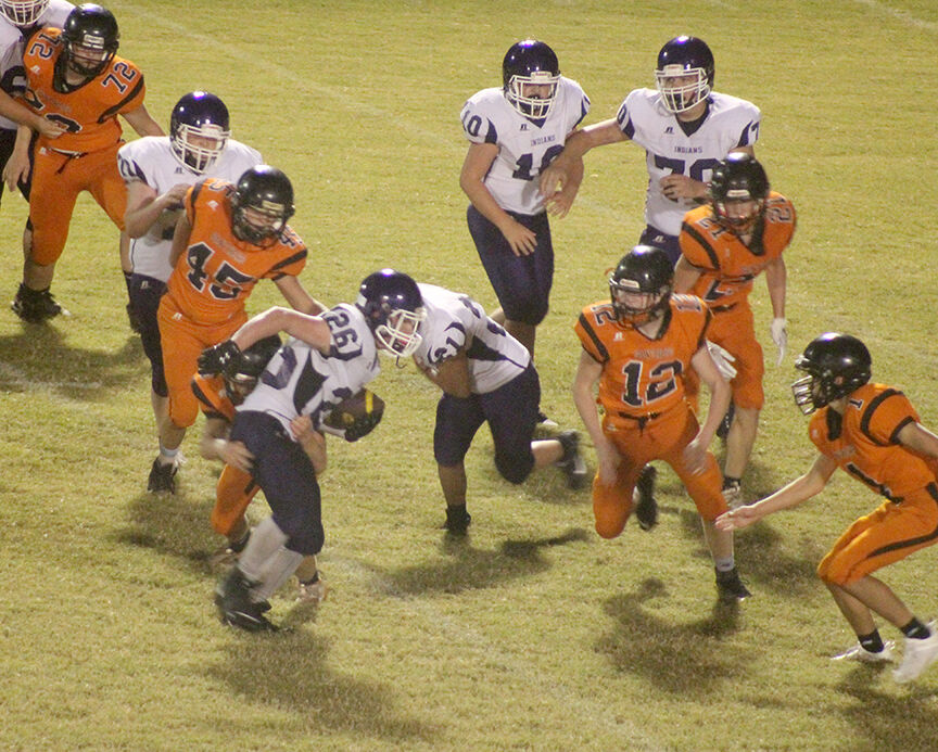 Jr. Panthers roll past Jr. Indians in 340 shutout victory for ‘Thursday Night Lights’ football