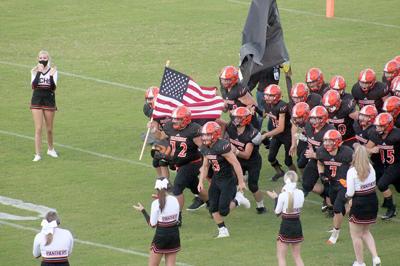 Magnet Cove vs. Glen Rose pregame football pic.