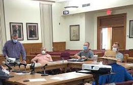 Justice of the Peace committee meeting in August 2020 pic.