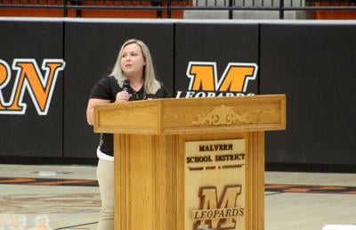 Trinity Hughes speaks to MSD pic.